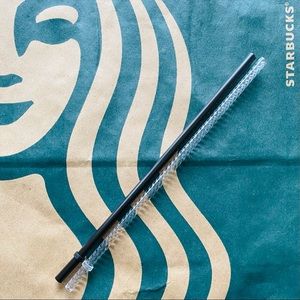 STARBUCKS 🧜‍♀️ Emoji Black & Unicorn Straws